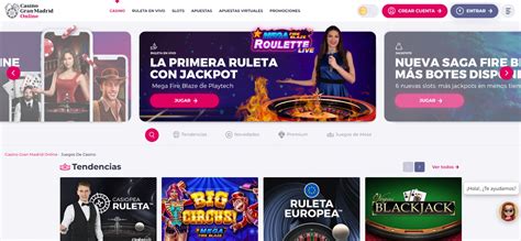 Casino gran madrid online login